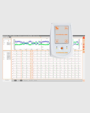 Cardioline cubeholter software + registradora walk400h